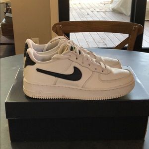 AF1 size 6 1/2 barley worn